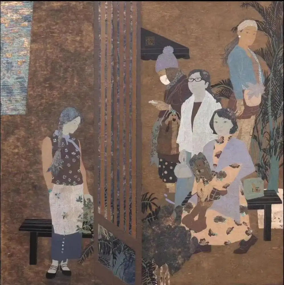 第十四屆全國(guó)美術(shù)作品展覽漆畫展入選進(jìn)京作品