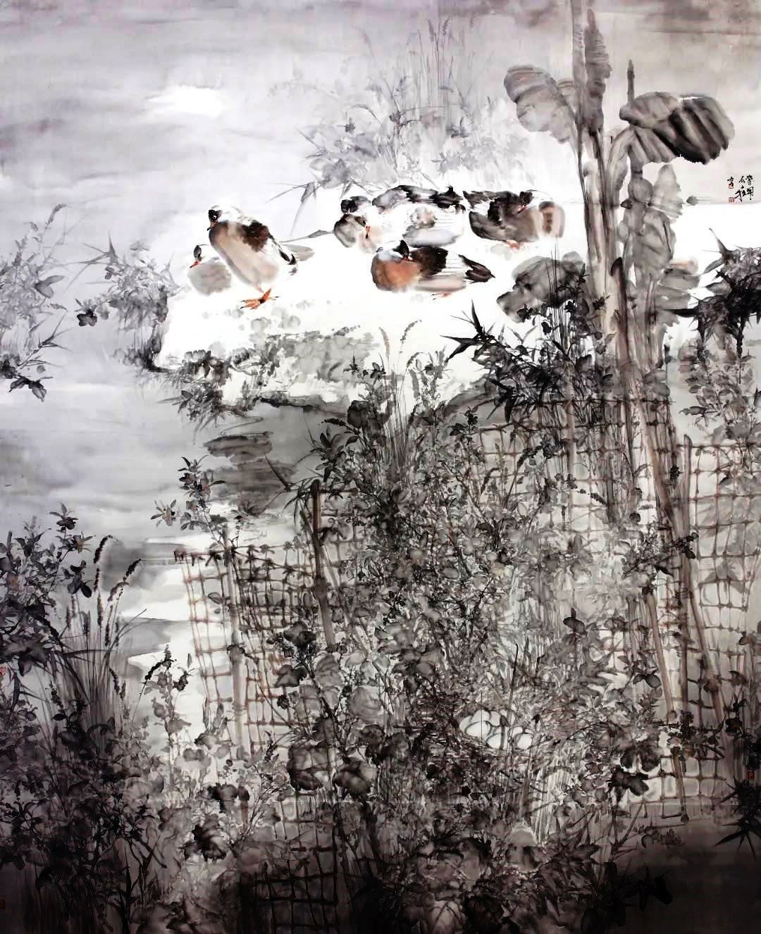 湖北7人入選中國百家100幅中國畫評選展覽