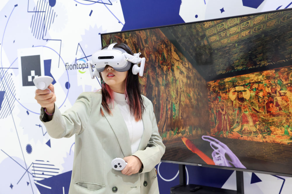 文博會的“科技范兒”十足 傳統(tǒng)文化“活”起來