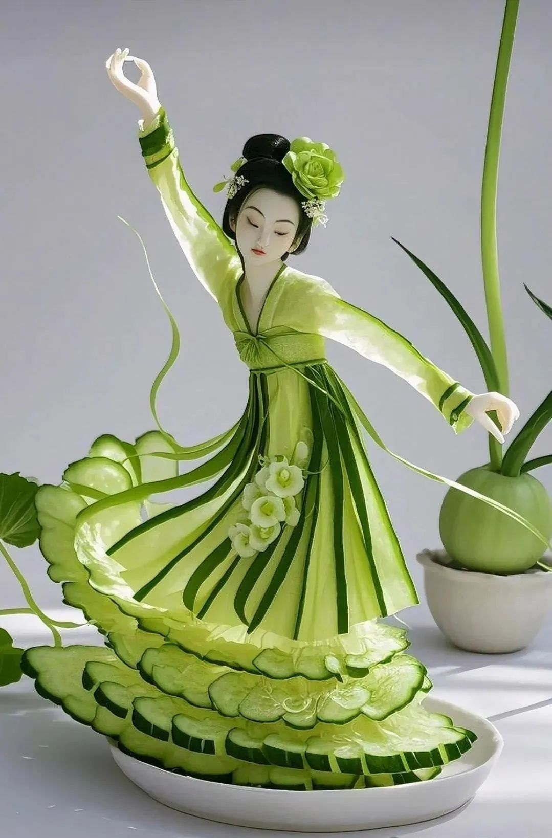 創(chuàng)意版權(quán)作品展示：青瓜遇見國粹