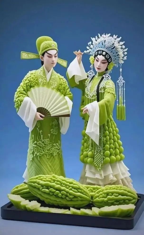 創(chuàng)意版權(quán)作品展示：青瓜遇見國粹