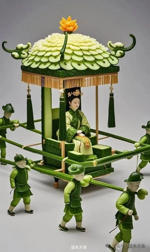 創(chuàng)意版權(quán)作品展示：青瓜遇見國粹