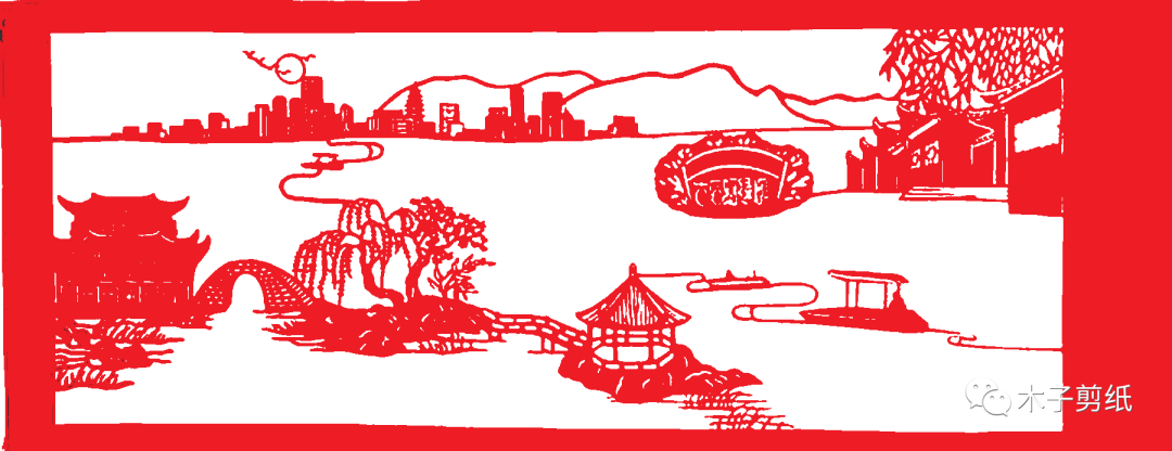 “橋”剪刻紙賞析
