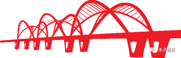 “橋”剪刻紙賞析