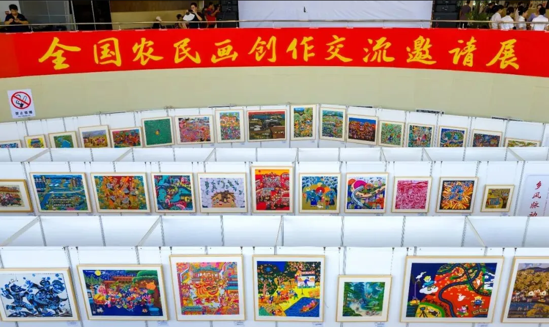 全國（黃岡）農(nóng)民畫展作品