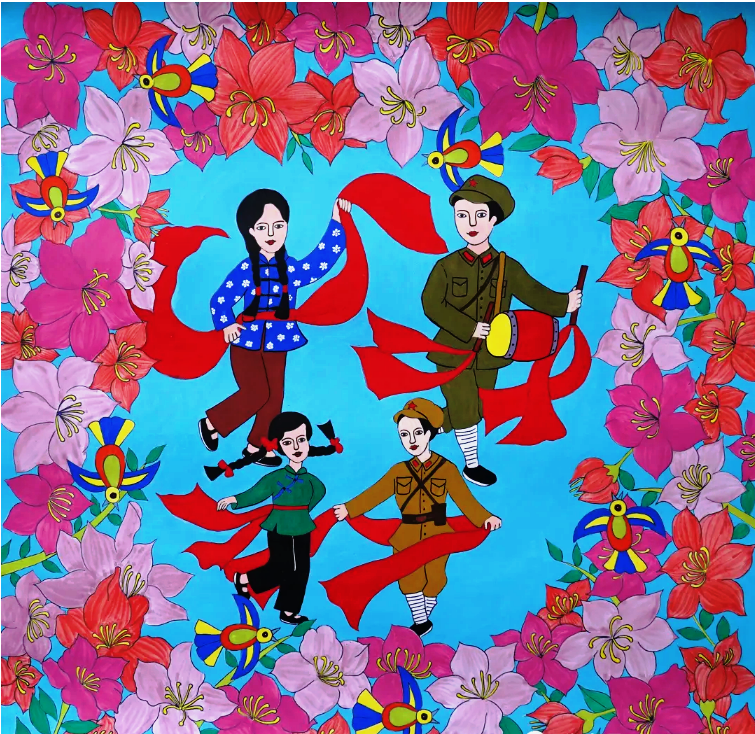 全國（黃岡）農(nóng)民畫展作品