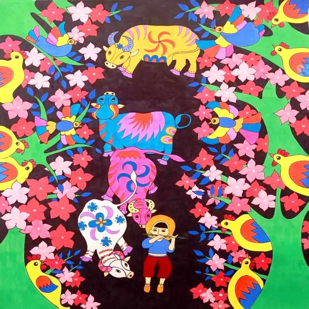 全國（黃岡）農(nóng)民畫展作品（持續(xù)更新中）