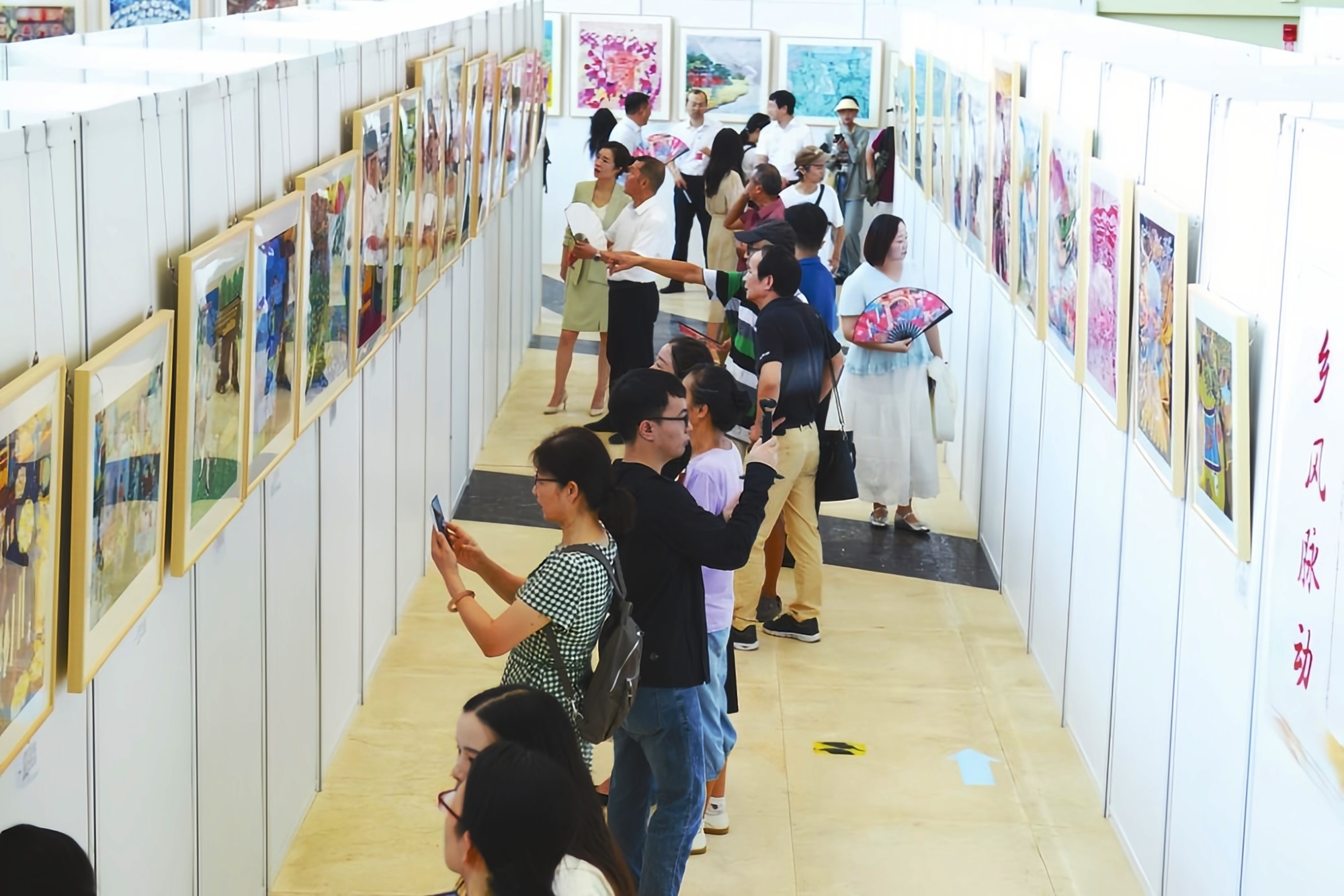 百名農(nóng)民畫畫家黃岡秀力作