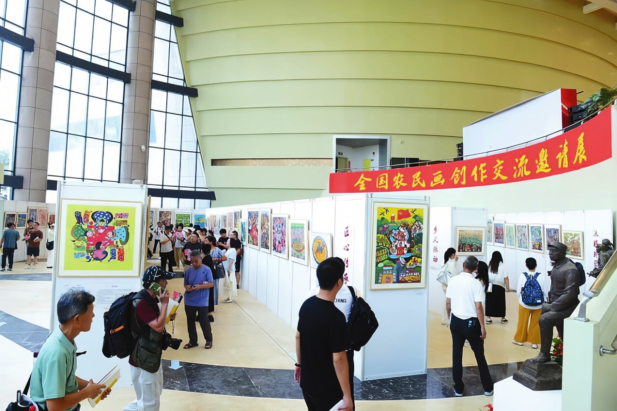 百名農(nóng)民畫畫家黃岡秀力作