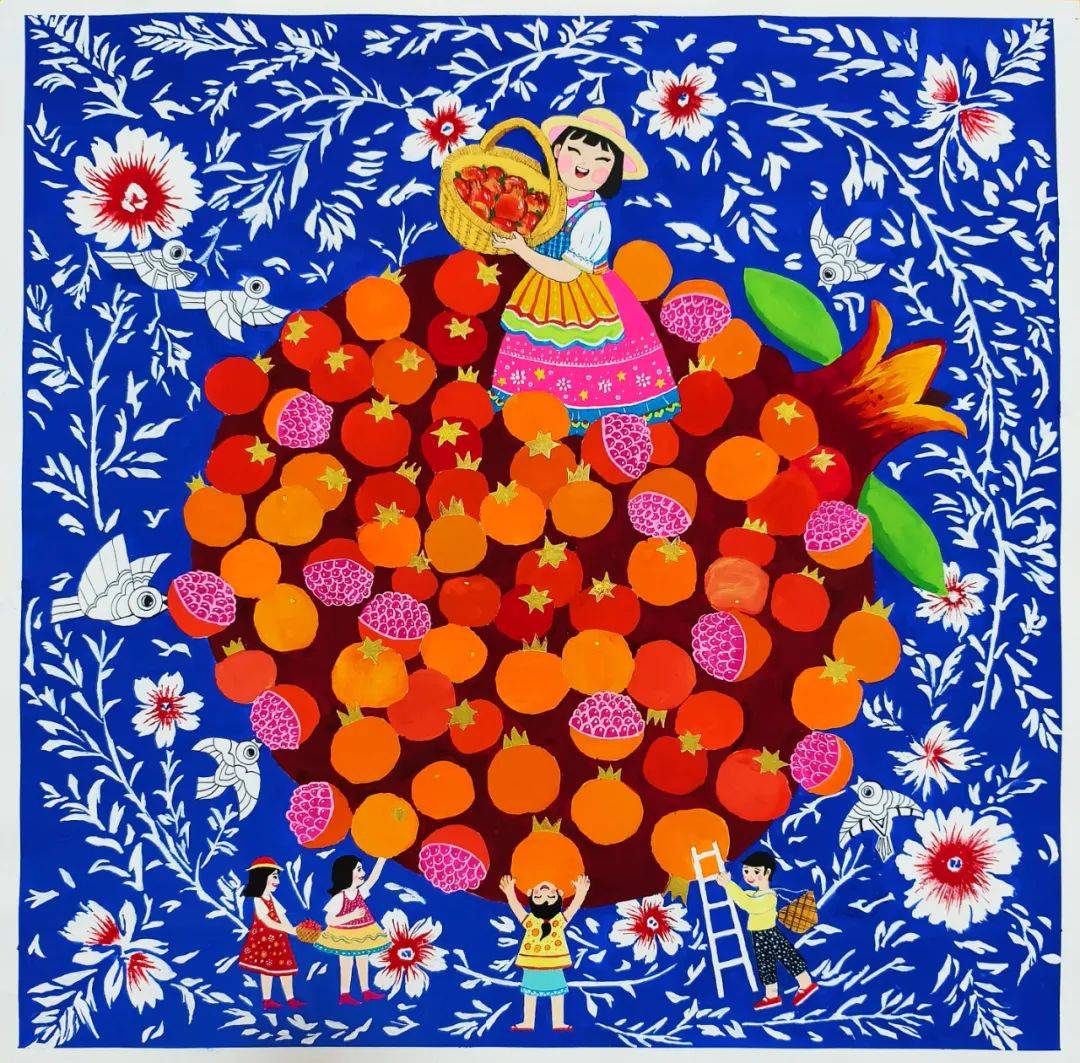 大地繪彩——2025年中國農(nóng)民畫大展開幕