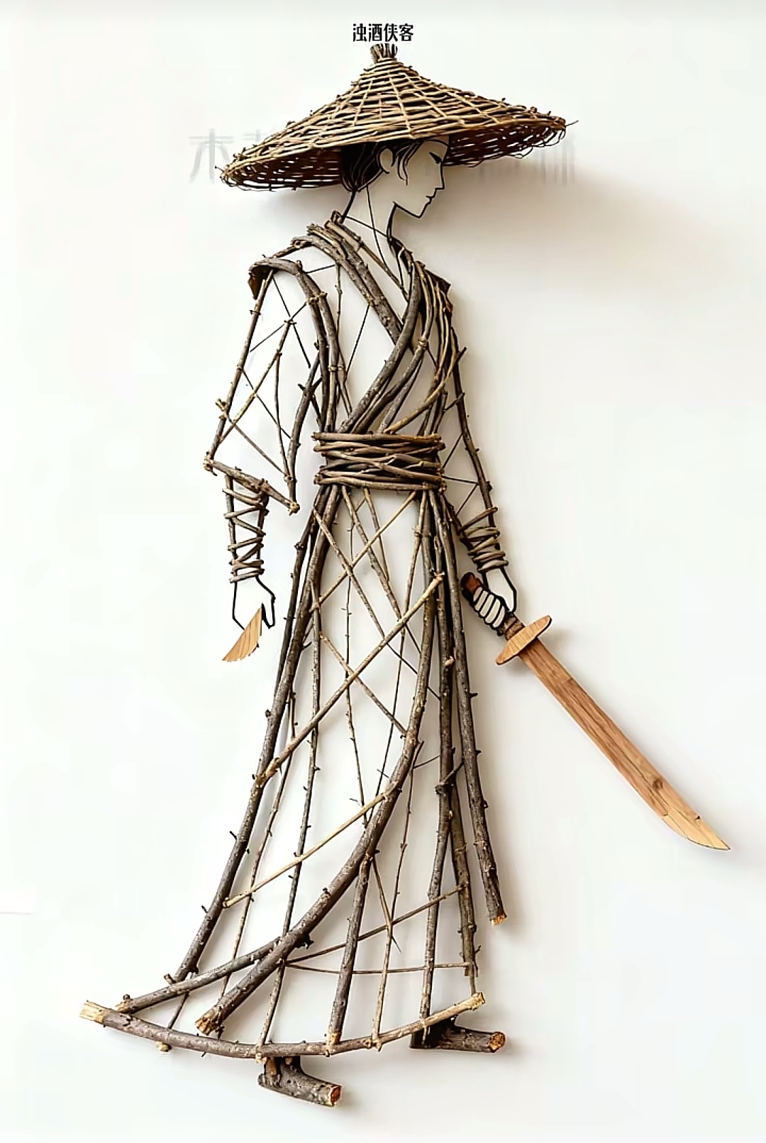 樹(shù)枝畫藝術(shù)欣賞