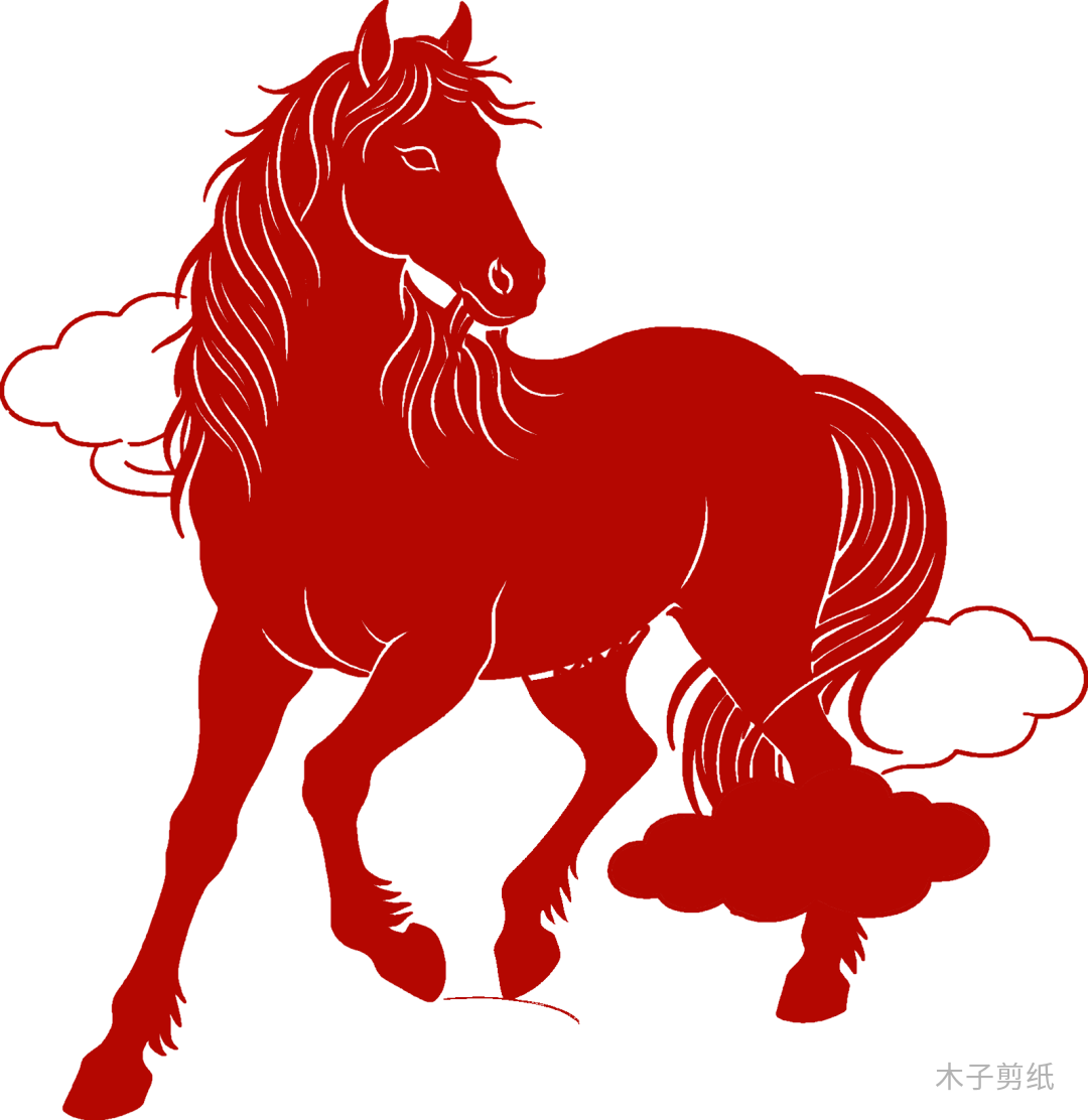 迎世界馬年，賞紅馬剪紙作品
