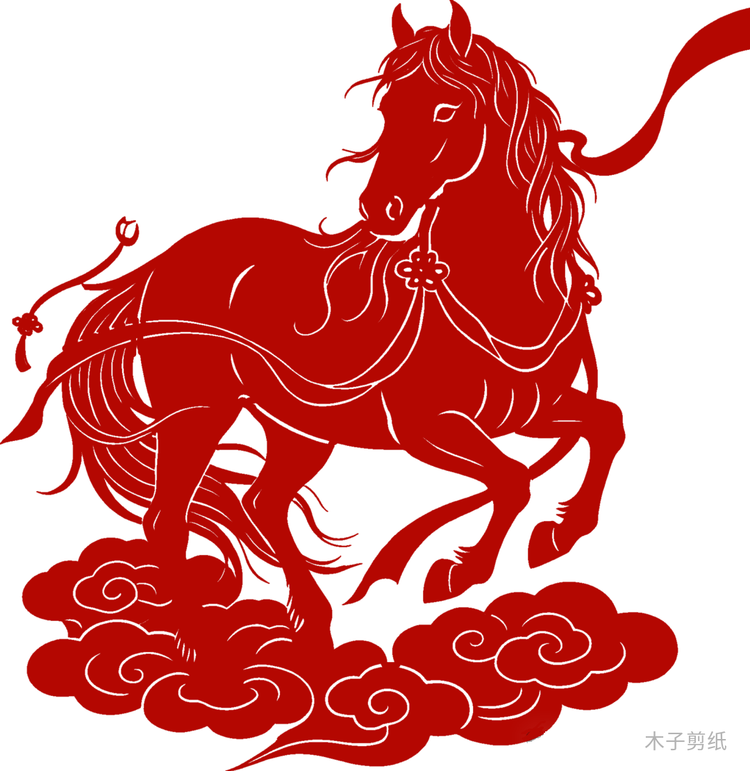 迎世界馬年，賞紅馬剪紙作品