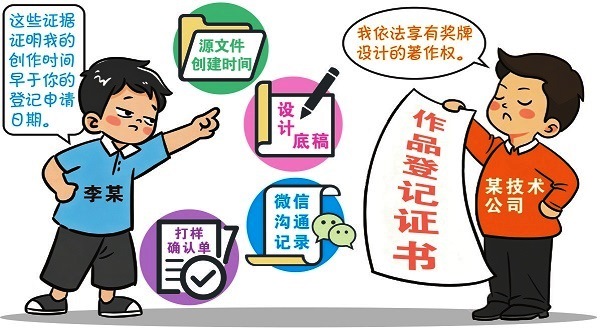 拿他人作品作品版權(quán)登記并參賽被判限期申請(qǐng)撤銷